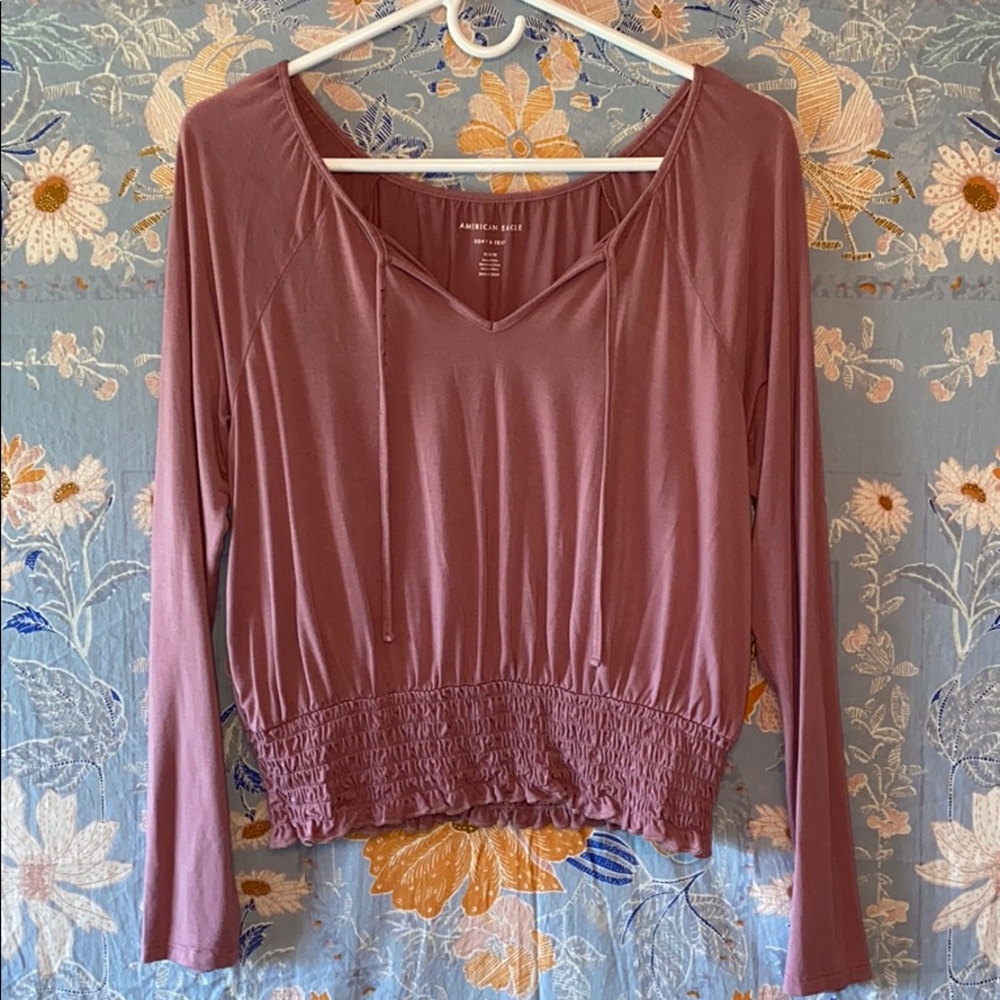 Women’s American Eagle Long Sleeve Top